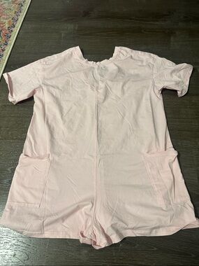 Light Pink Short Sleeve Romper